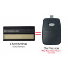Chamberlain 750CB Compatible 390 MHz Single Button Visor Garage Door Opener Remote