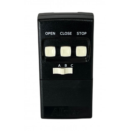 Allstar 190-109025 8833TC-OCS 3 Button 3 Door Open-Close-Stop Transmitter
