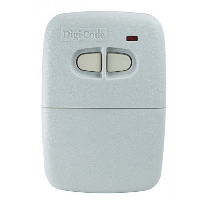 Digi Code 5060 300 MHz 2 Button Garage Door Opener Remote Multi Code 4120 3083 Compatible