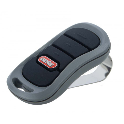GENIE G3T-BX 3-BUTTON INTELLICODE GARAGE DOOR REMOTE keychain visor clip 37218R 
