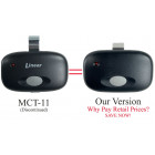 Linear DNT00090 Mega Code MCT-11 Compatible Single Button Visor Remote Control