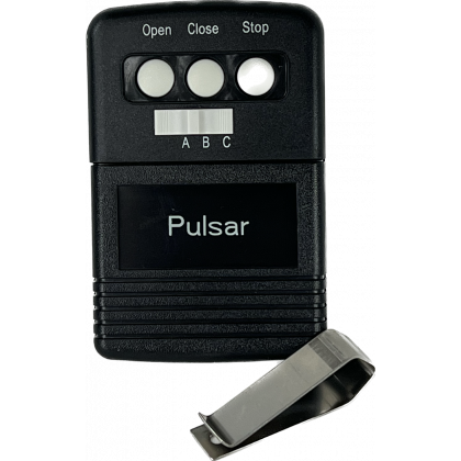 Pulsar 8833CT 3 Button 3 Door Open-Close-Stop Transmitter