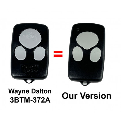 Wayne Dalton 3BTM-0372A Compatible 372 MHz 3 Button Garage Door Remote Control