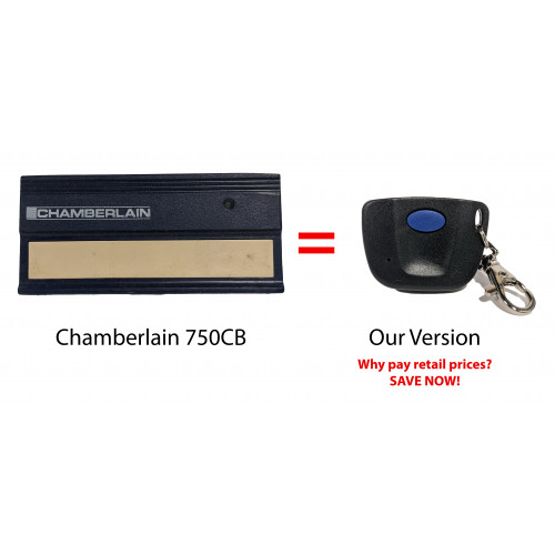 Chamberlain 750cb Compatible 390 Mhz, Small Garage Door Opener