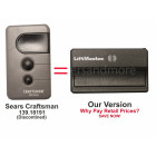 Sears Craftsman 139.18191 18191 Compatible 315 MHz Security+ Visor Remote Control