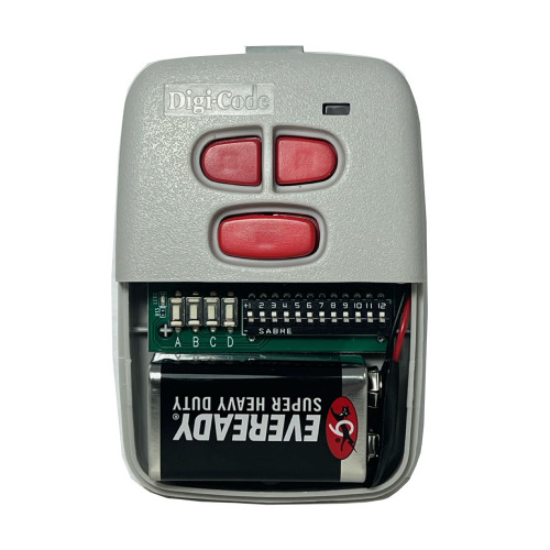 Digi Code DC-GN3 3 Button Genie Universal Remote Control Inside Photo