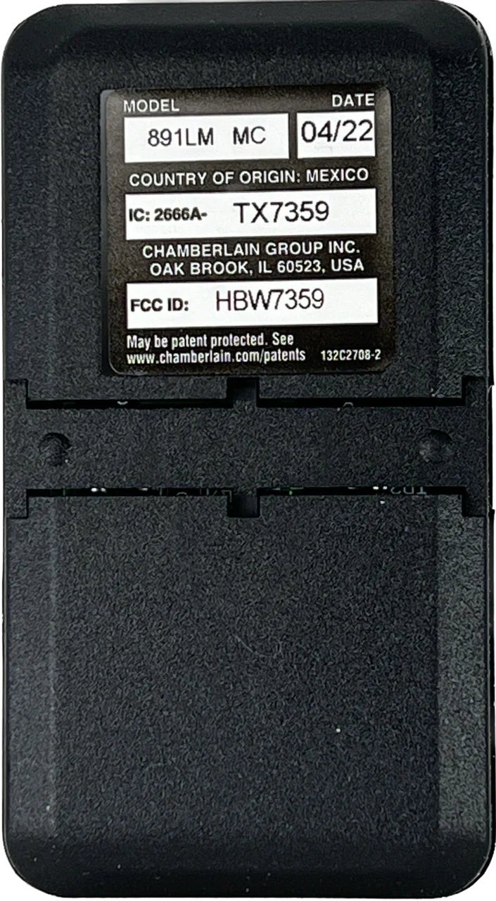 Liftmaster_891LM_back