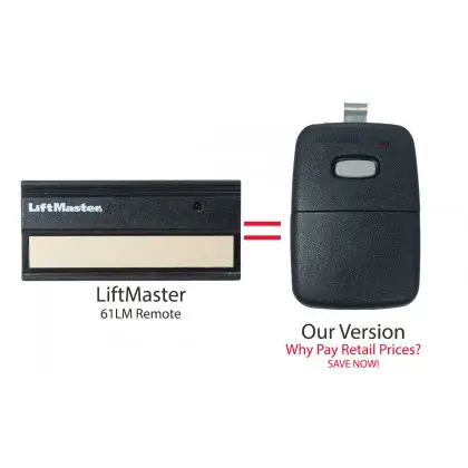 Digi Code DC-LM390 390 MHz Remote - Compatible with Liftmaster 61LM 9 dip switch remote