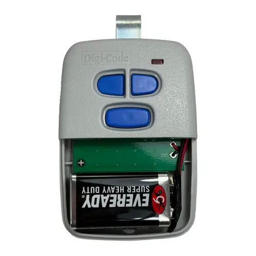 Digi Code DC-MC3 318 MHz Megacode Compatible Visor Remote Inside Photo