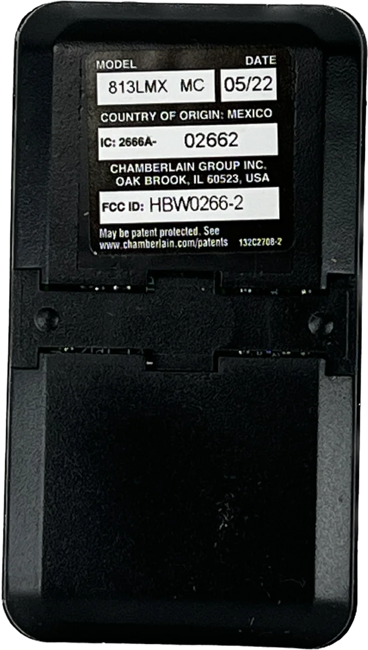 Liftmaster_813LM_back